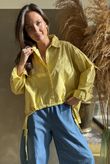Paloma French Tuck Shirt Soft Ochre